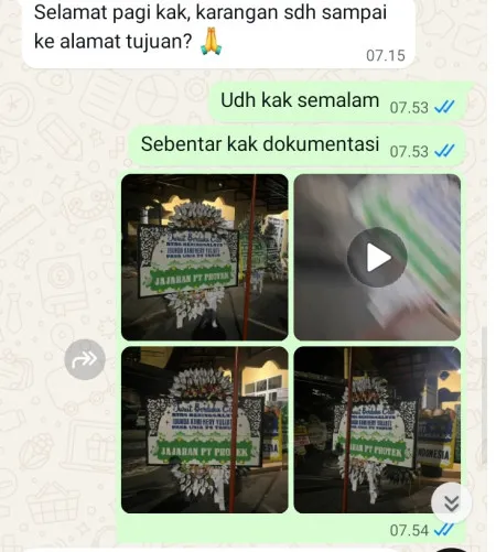 Pengiriman Papan Bunga Selamat Aeon Mall Bsd