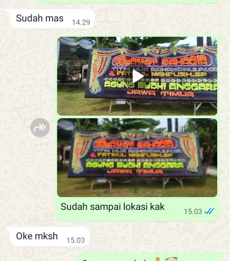 Pengiriman Papan Bunga Aeon Mall Bsd