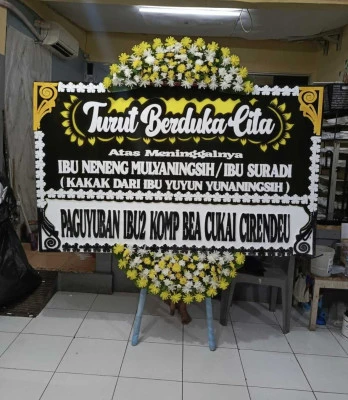 Papan Bunga di Aeon Mall Bsd